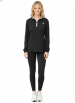 Women's Monterey Quarter Zip | Black