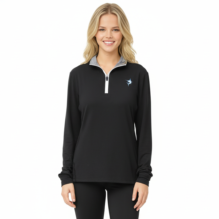 Women's Monterey Quarter Zip | Black