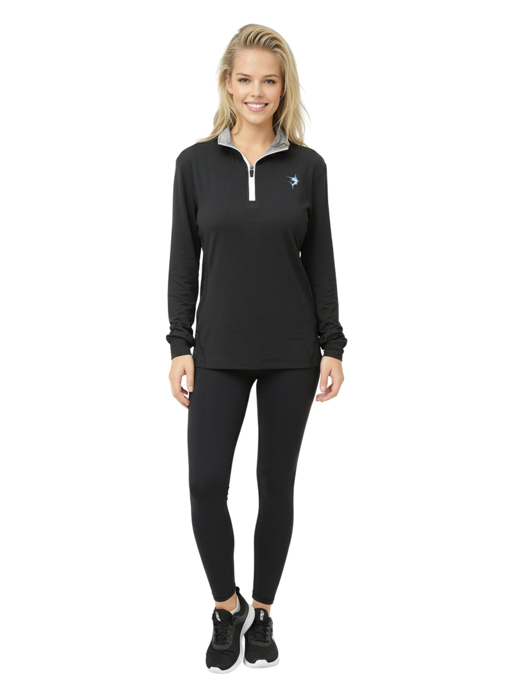 Women's Monterey Quarter Zip | Black