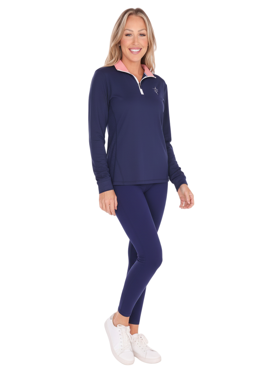 Women's Monterey Quarter Zip | Navy