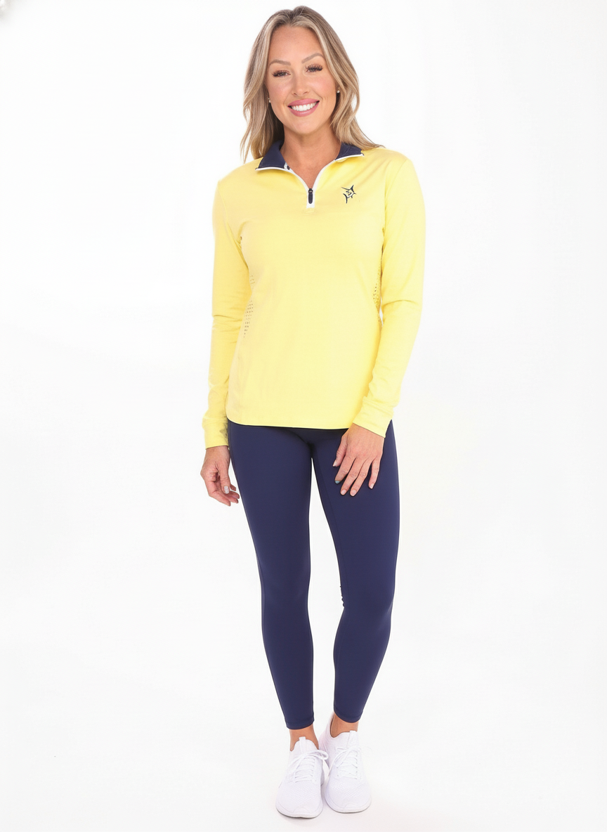 Women's Monterey Quarter Zip | Yellow