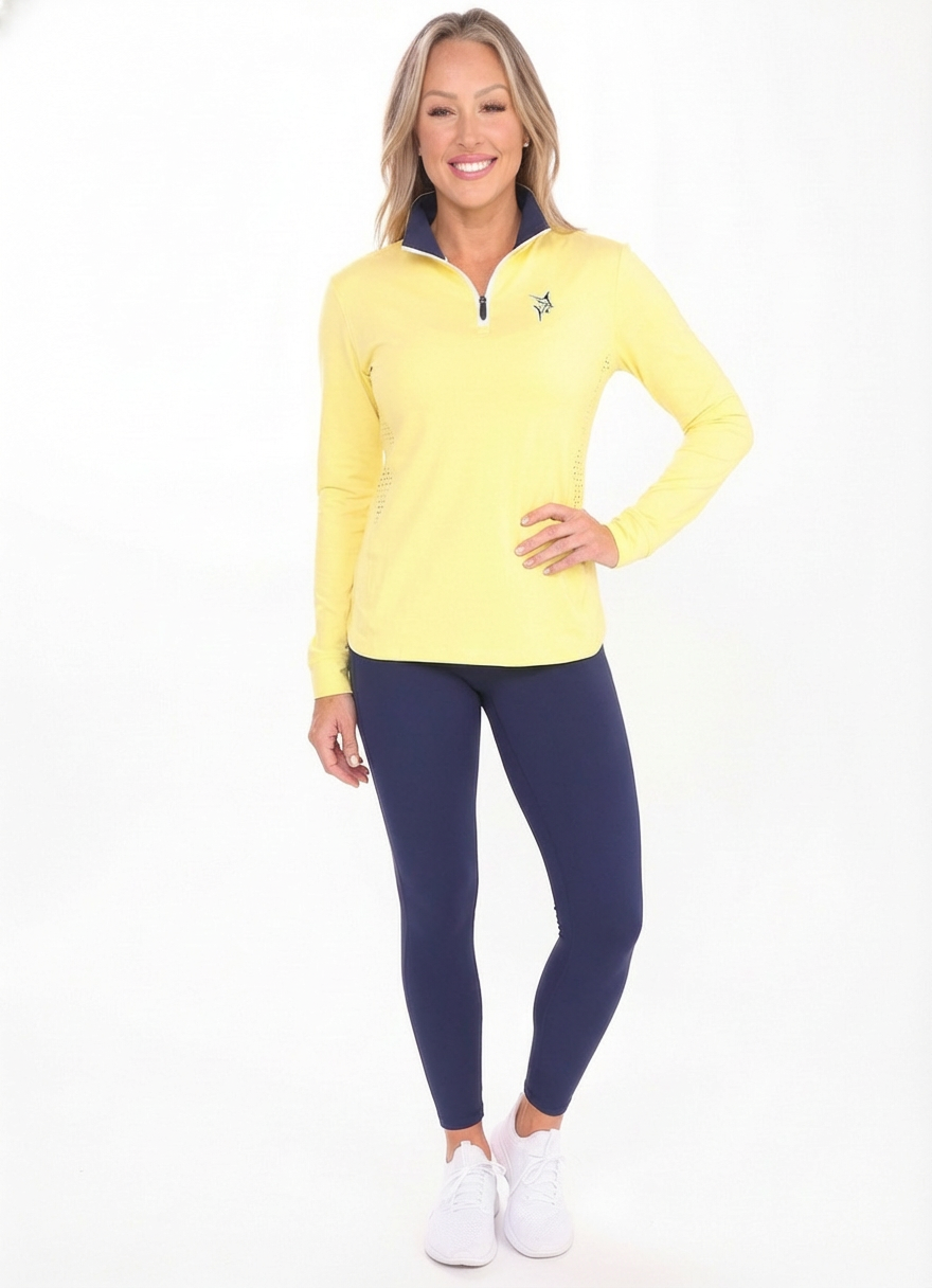 Women's Monterey Quarter Zip | Yellow