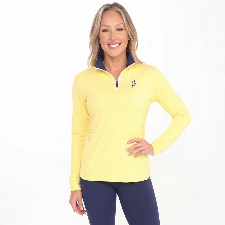 Women's Monterey Quarter Zip | Yellow