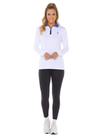 Women's Monterey Quarter Zip | White