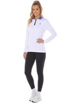 Women's Monterey Quarter Zip | White