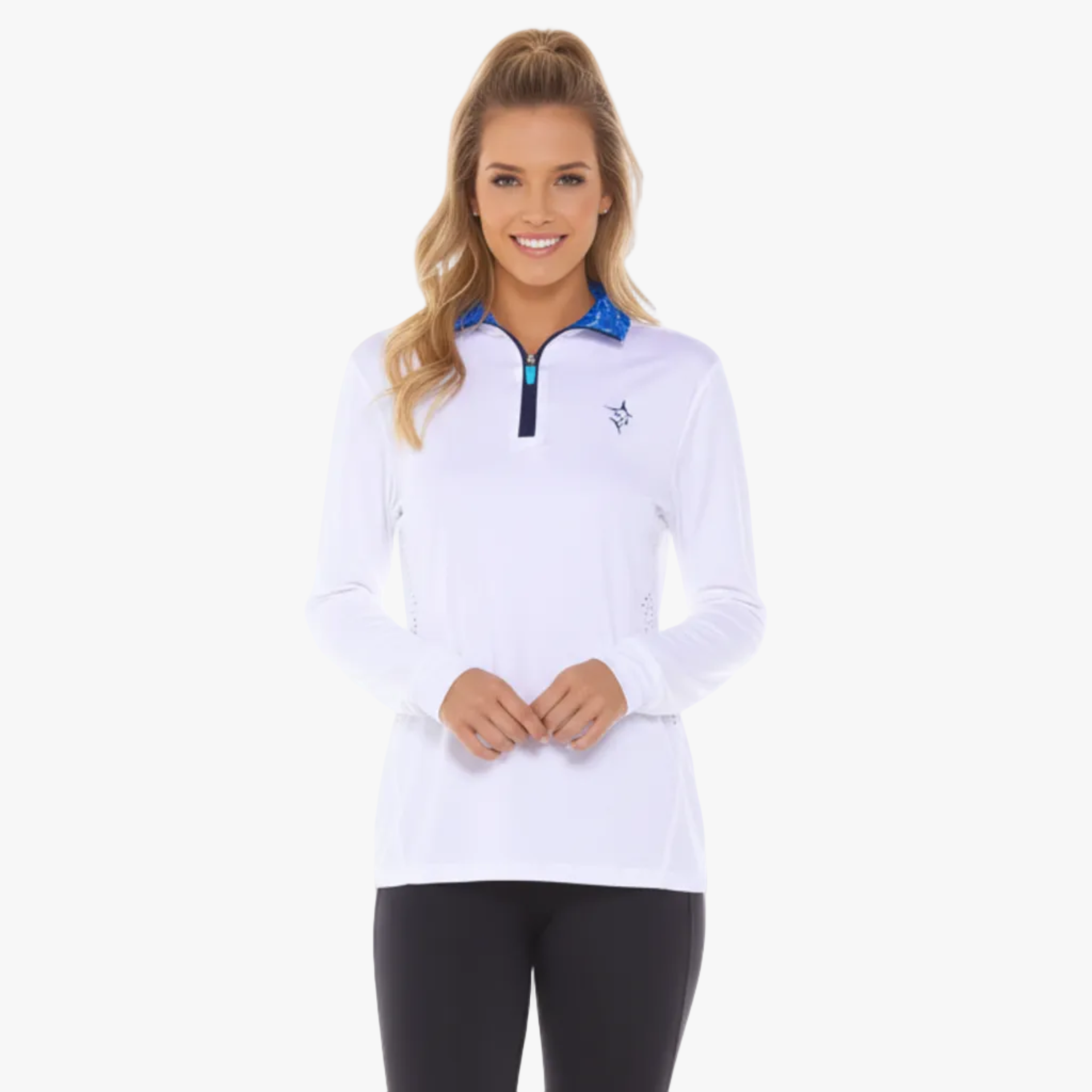 Women's Monterey Quarter Zip | White