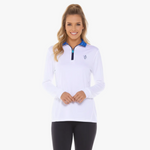Women's Monterey Quarter Zip | White