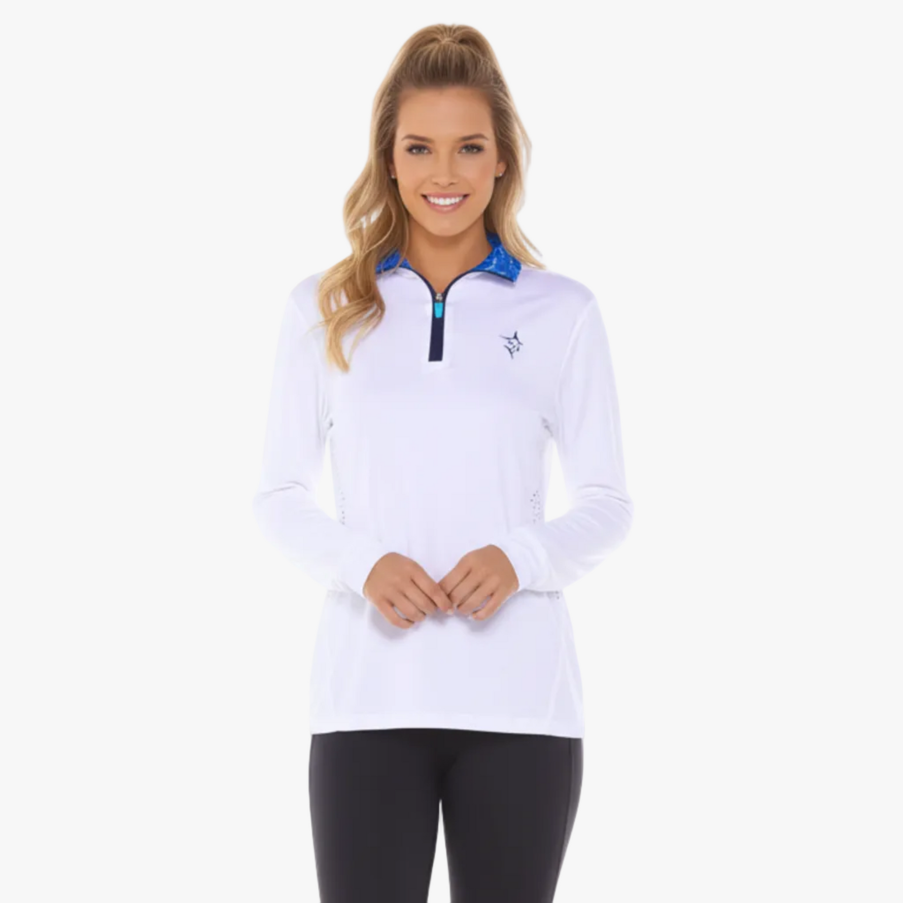 Women's Monterey Quarter Zip | White
