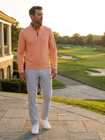 Monterey Performance Quarter Zip | Papaya