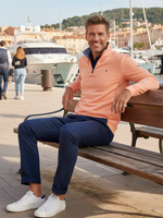 Monterey Performance Quarter Zip | Papaya