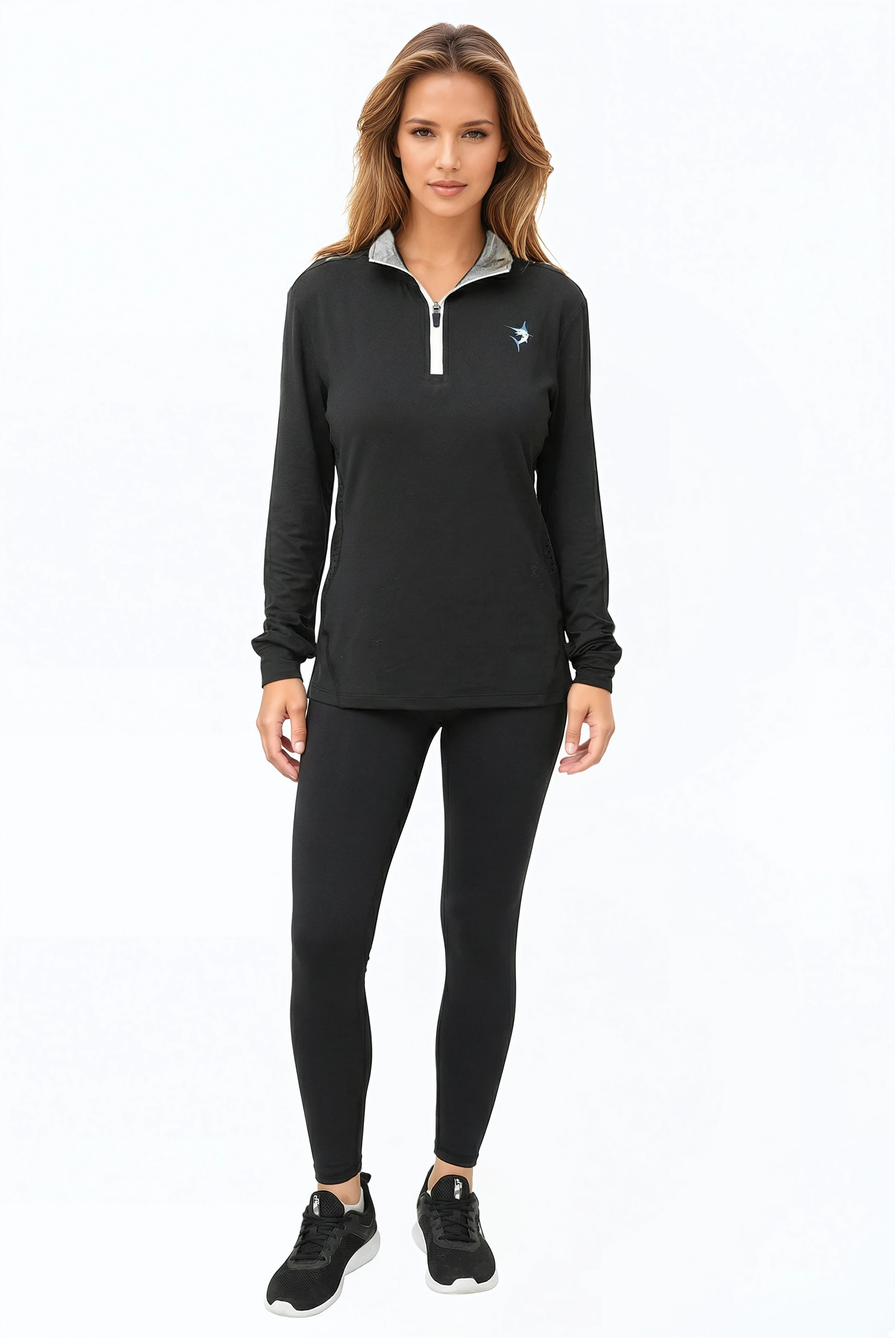 Women's Monterey Quarter Zip | Black