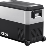 JP50 Pro Dual Zone Wheeled Car Fridge With Cover | ICECO | 50 LT