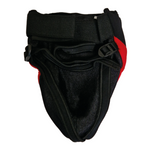 Evolution 1 Abdominal Guard Male Black/Red