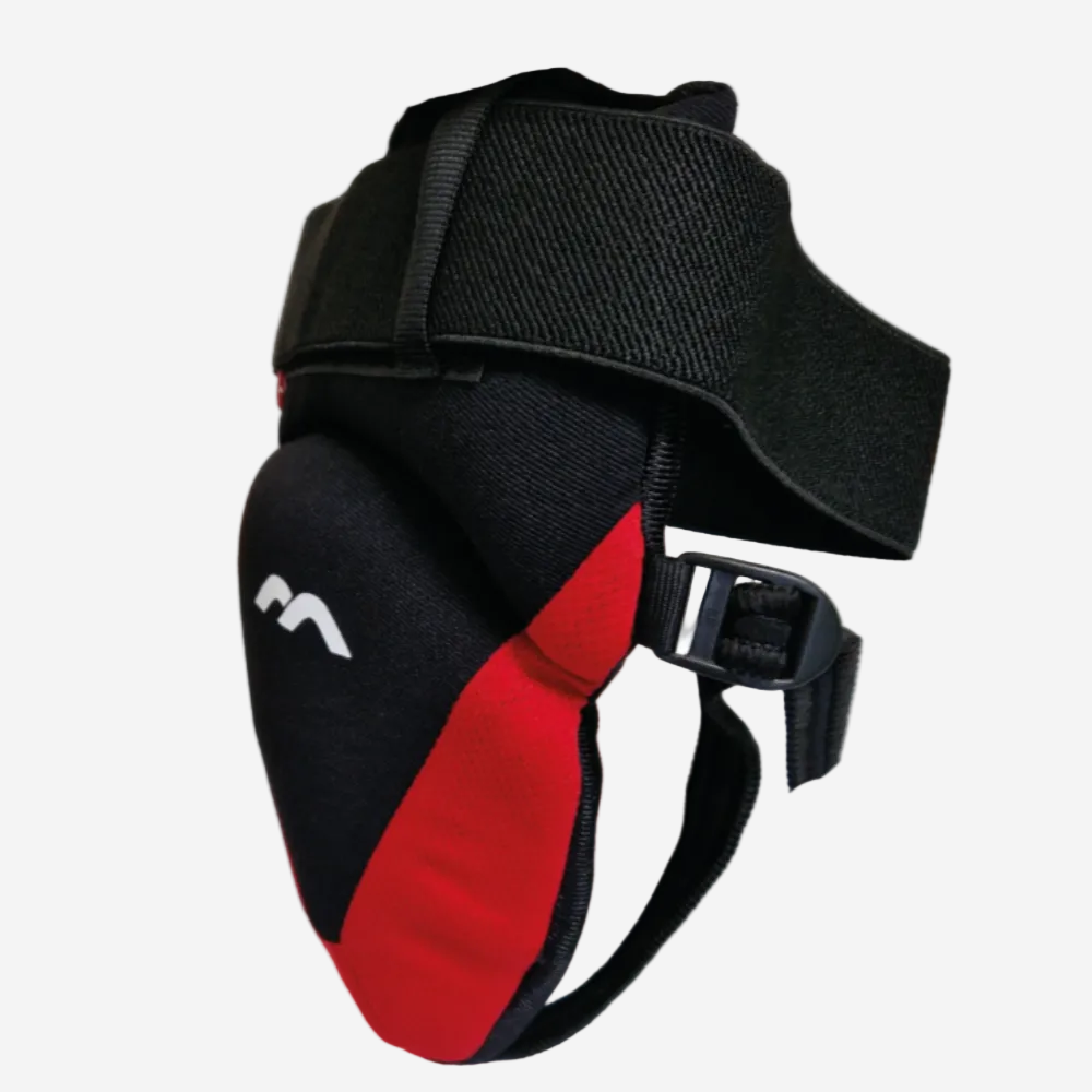 Evolution 1 Abdominal Guard Male Black/Red