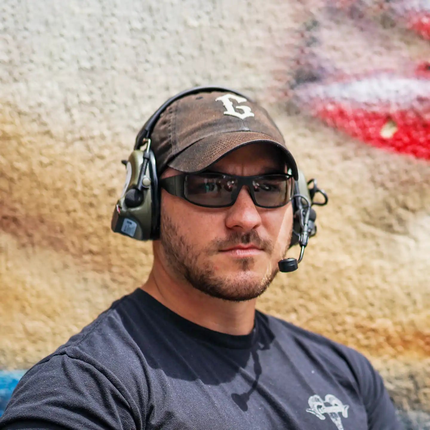 Fugitive TAC Black Sunglasses Standard Gray