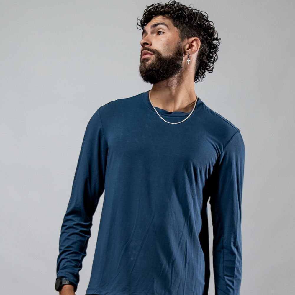 Men's Terra Recovery Field Shirt (Deepline Blue)
