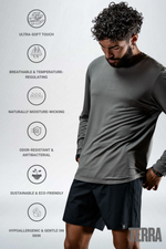 Men's Terra Recovery Field Shirt (Stone Gray)