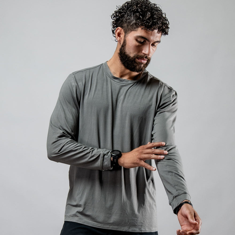 Men's Terra Recovery Field Shirt (Stone Gray)
