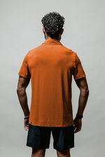 Men's Terra Recovery Polo (Sunfire Clay)