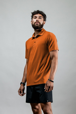 Men's Terra Recovery Polo (Sunfire Clay)