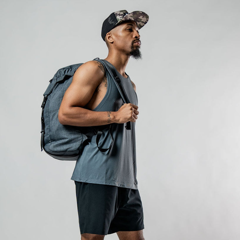 Men's Terra Recovery Tank (Ash Gray)