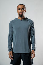 Men's Terra Recovery Element Hoodie Shirt (Ash Gray)
