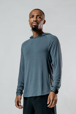 Men's Terra Recovery Element Hoodie Shirt (Ash Gray)