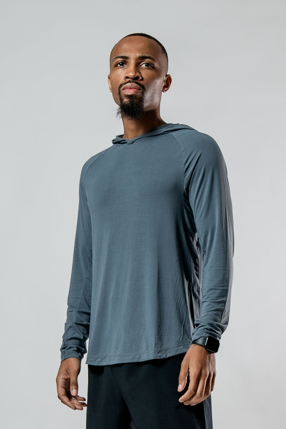 Men's Terra Recovery Element Hoodie Shirt (Ash Gray)