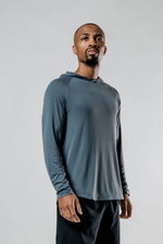 Men's Terra Recovery Element Hoodie Shirt (Ash Gray)