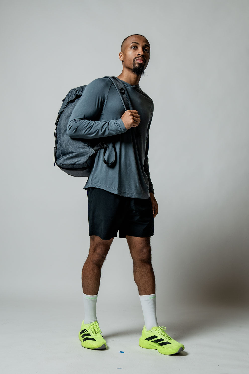 Men's Terra Recovery Element Hoodie Shirt (Ash Gray)