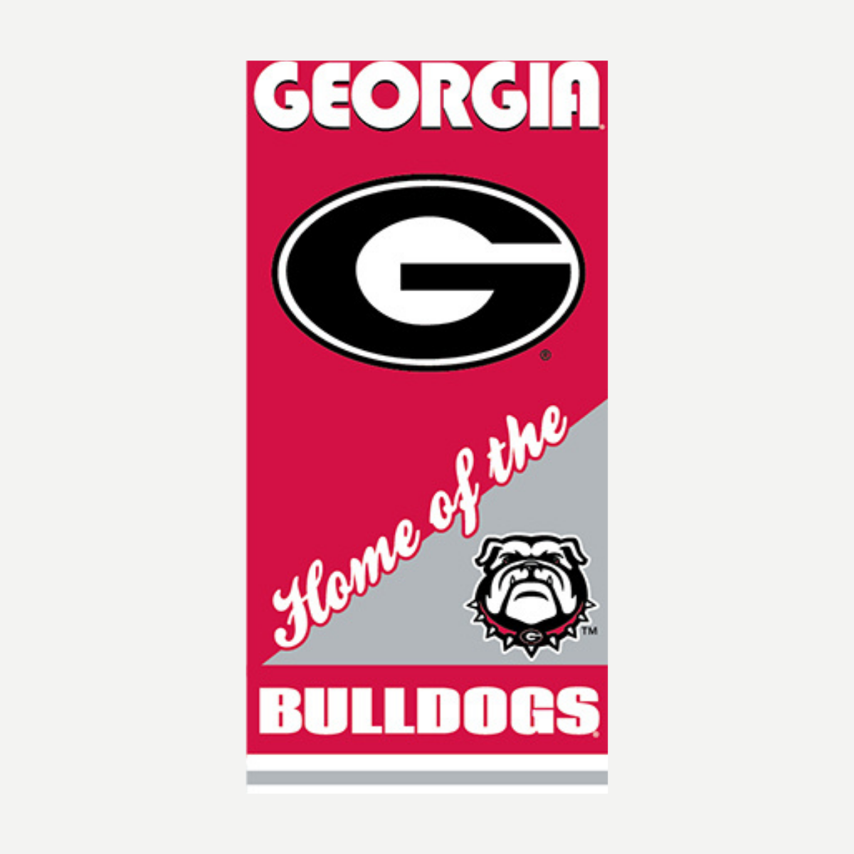 Georgia Bulldogs | Home Beach Towel