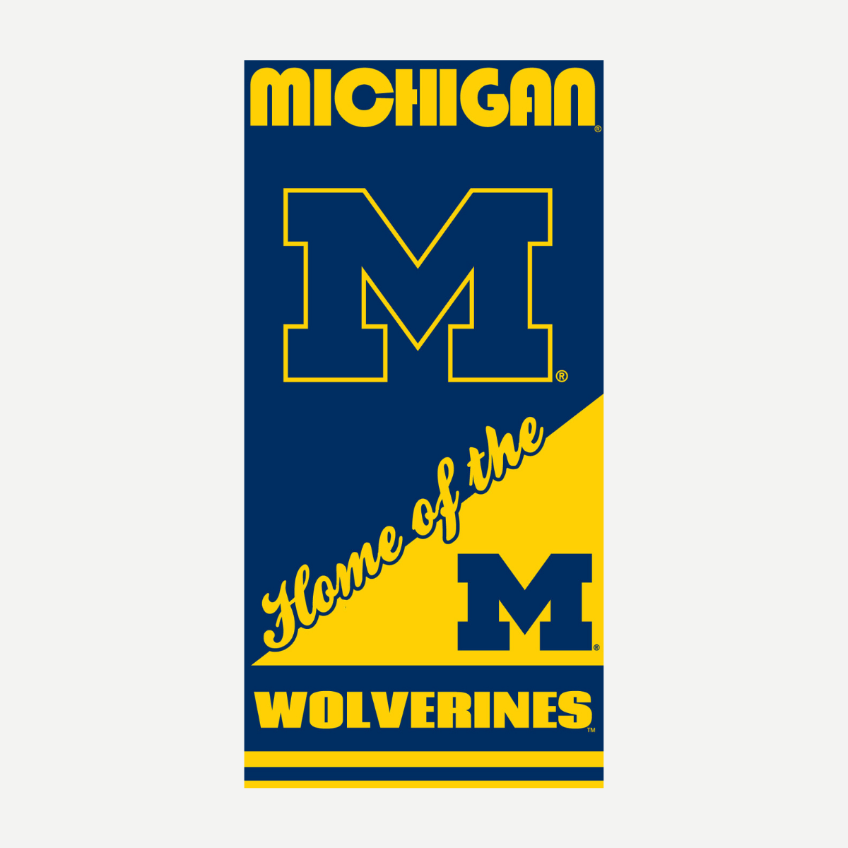 Michigan Wolverines | Home Beach Towel