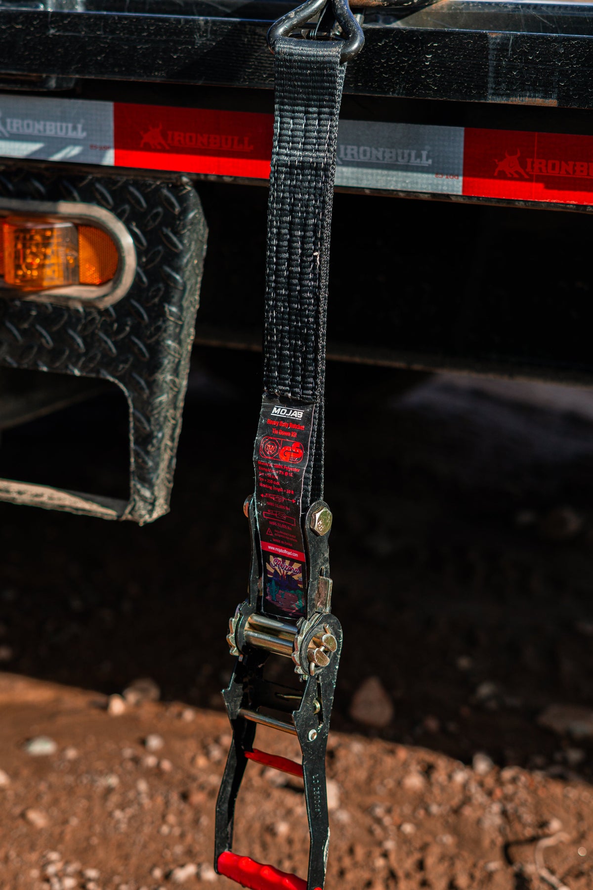 2" x 10' Ratchet Tie-Down (Closed Hook) and 2” x 39” Axle Tie-Down Set (Pack of 4) | Lifetime Warranty