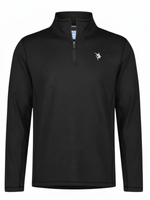 Montauk Quarter Zip Midweight Comfort | Black