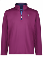 Montauk Quarter Zip Midweight Comfort | Plum