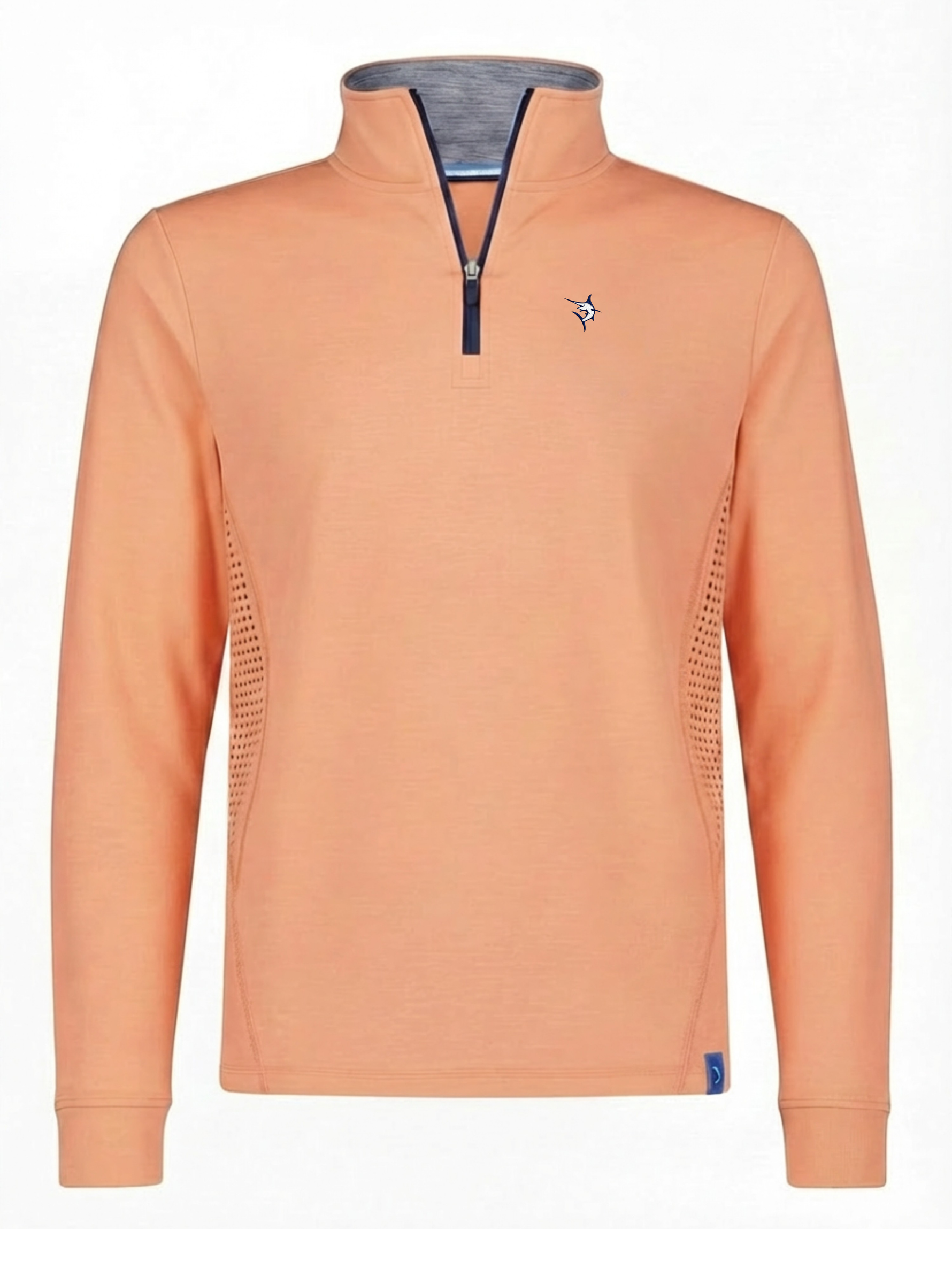 Monterey Performance Quarter Zip | Papaya