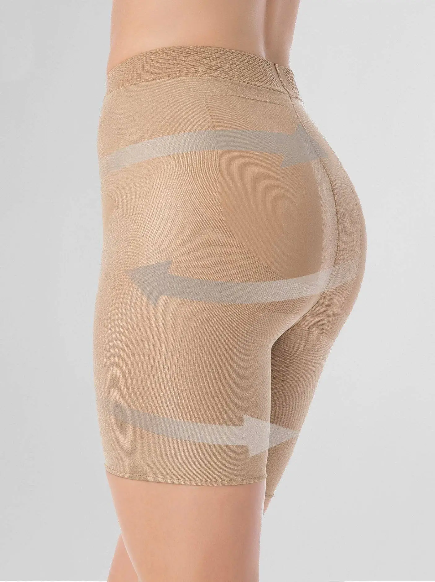 Conte X-Press Modelling Control Top Women's Shapewear Shorts (17S-103SP)
