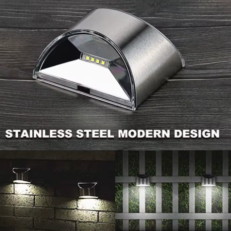 LED Dock & Deck Side Mount Lights | Solar Powered Light (2-Pack)