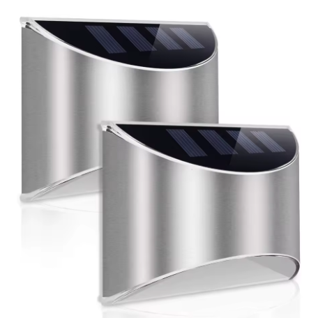 LED Dock & Deck Side Mount Lights | Solar Powered Light (2-Pack)
