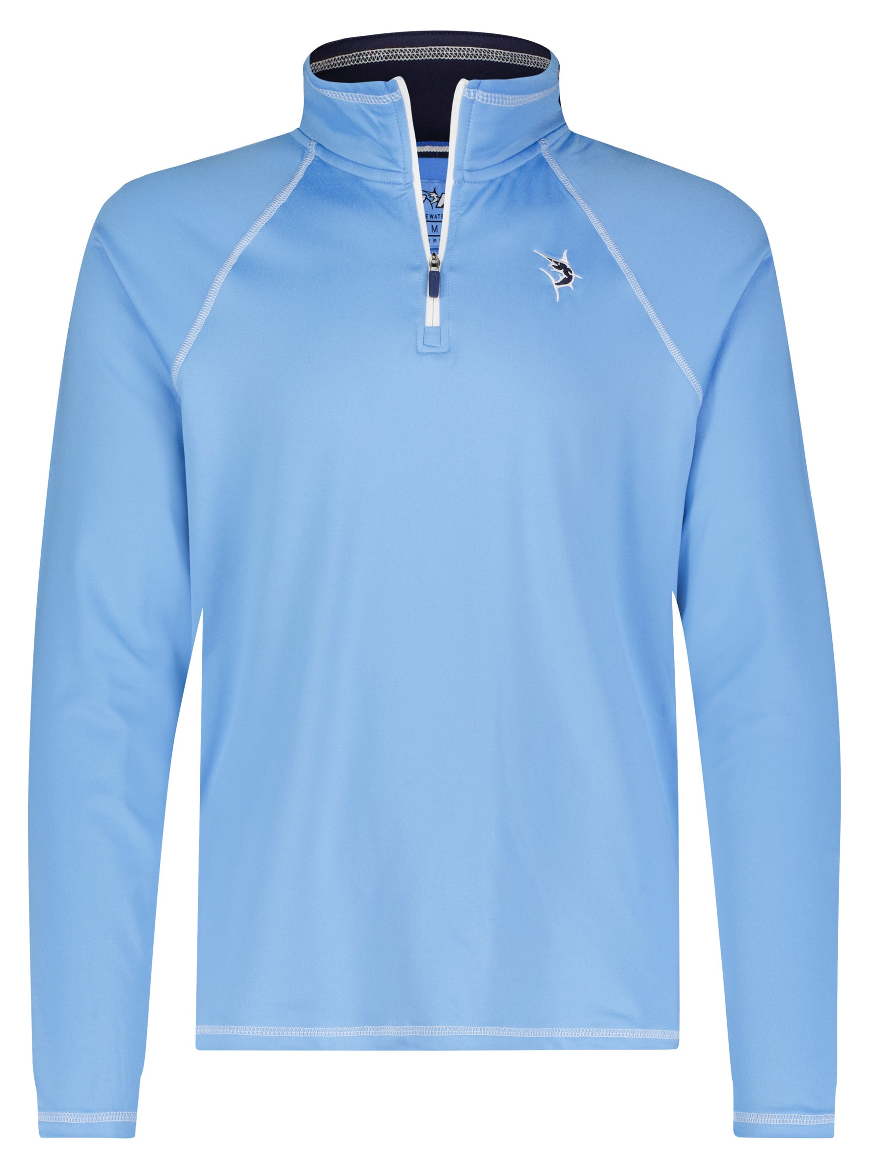 New Harbor Quarter Zip Effortless Comfort | Blue