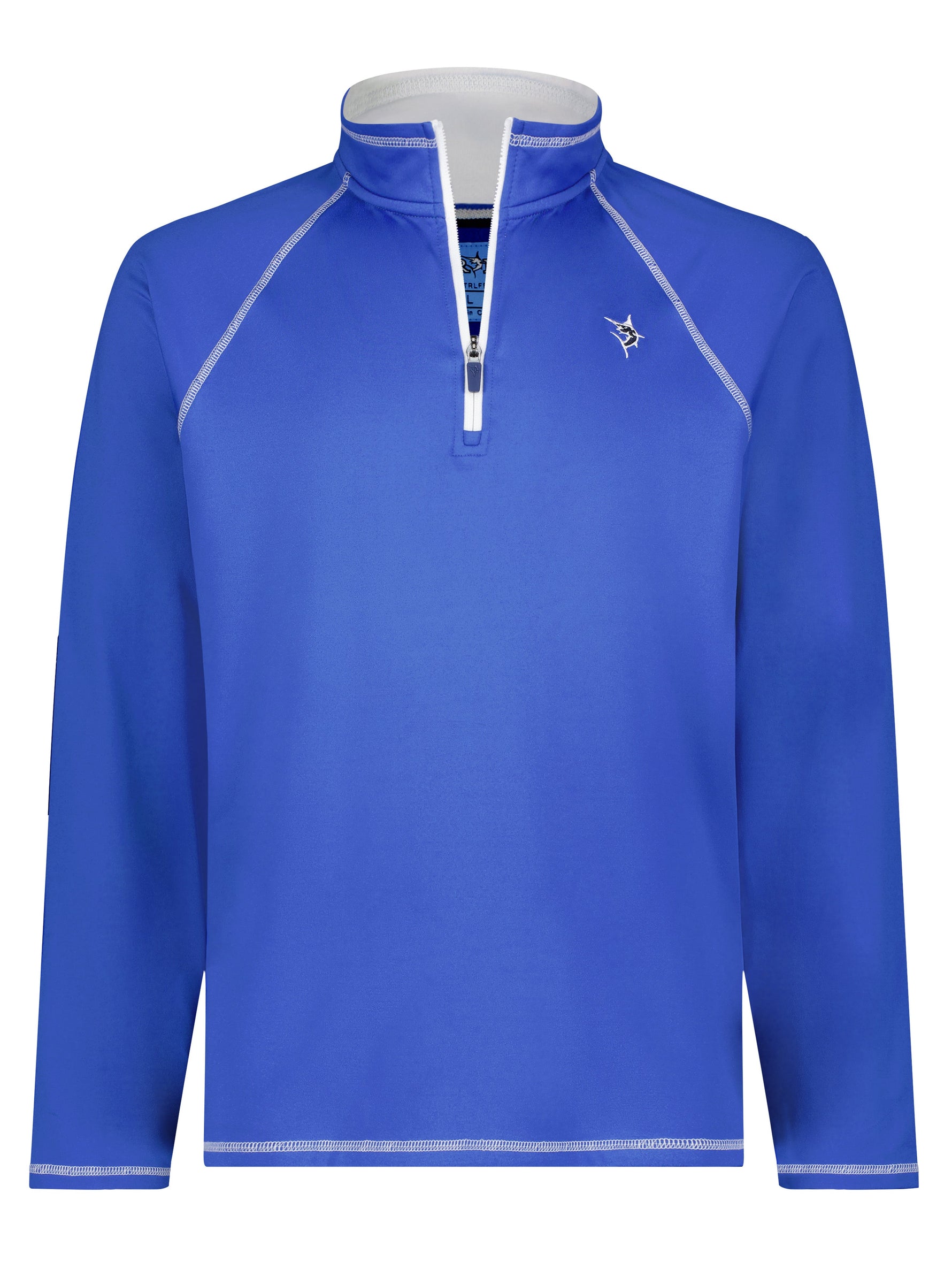 New Harbor Quarter Zip Effortless Comfort | Blue
