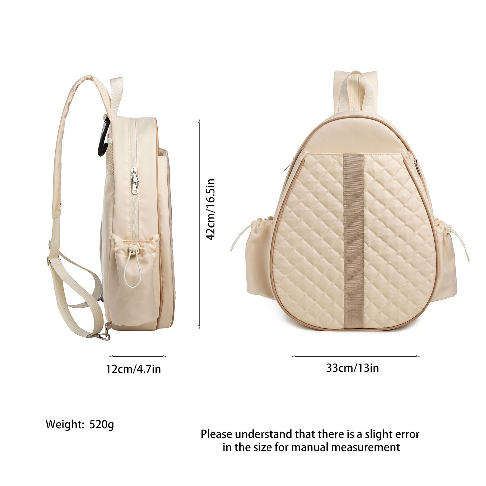 Crossbody Compact Multifunctional Women’s Sports & Racket Bag