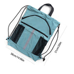 Drawstring Backpack with Shoe Compartment | Large