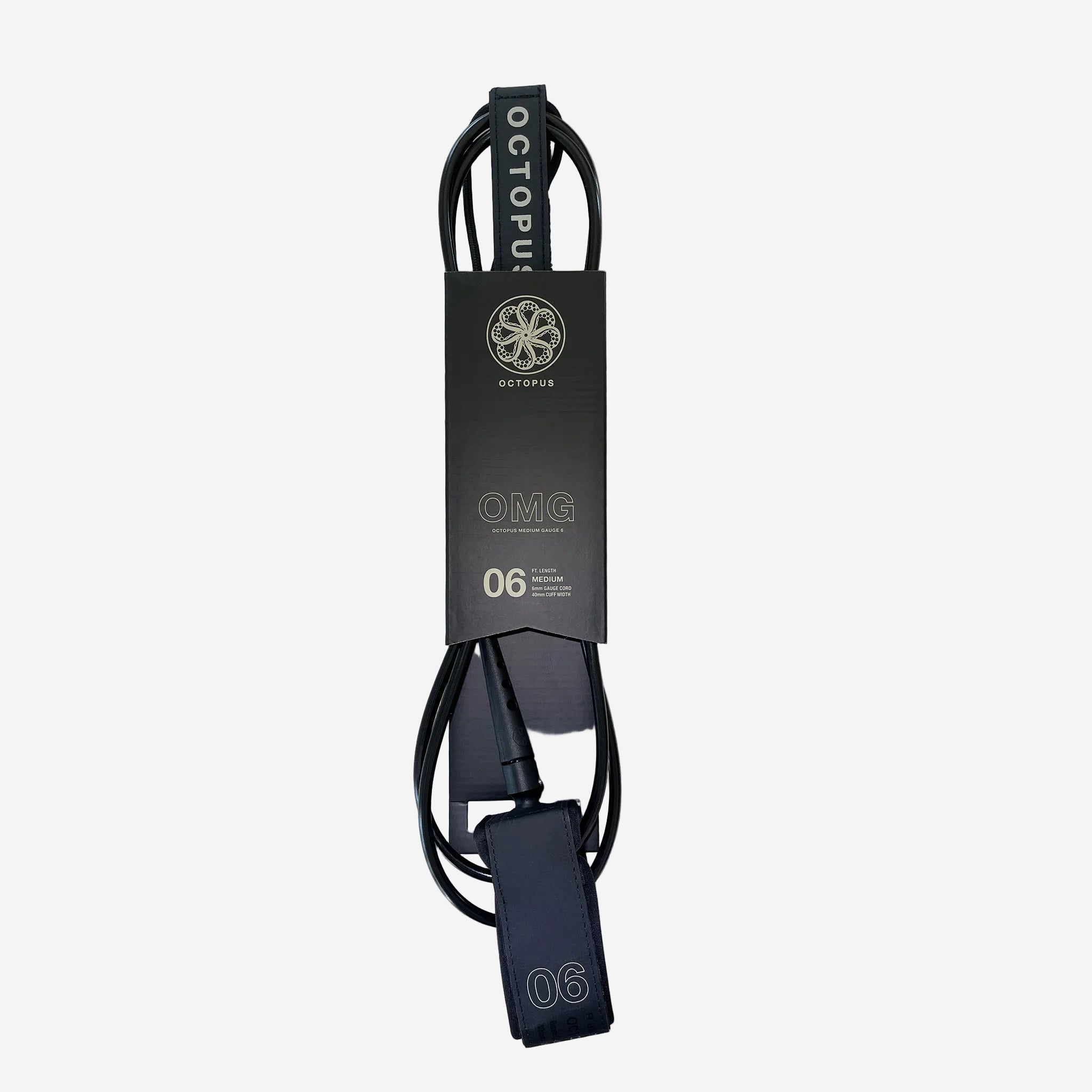 6ft Medium Gauge Surf Leash