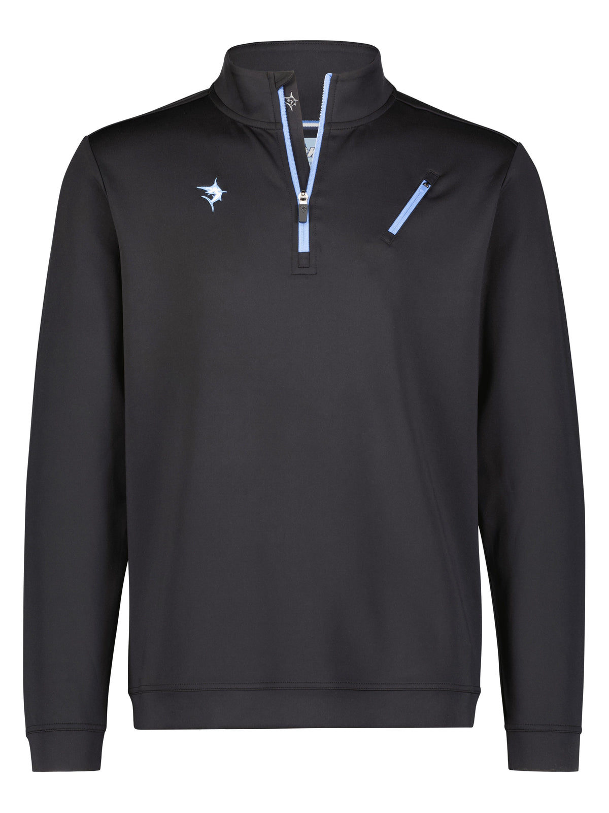 Oceanside Pullover Smooth Stretch | Black