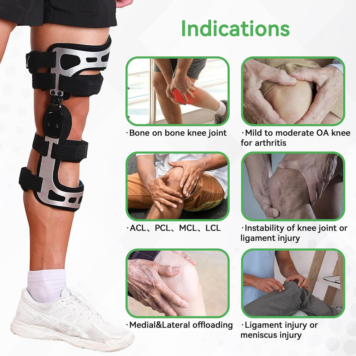 OA Unloader Knee Brace | Double Upright