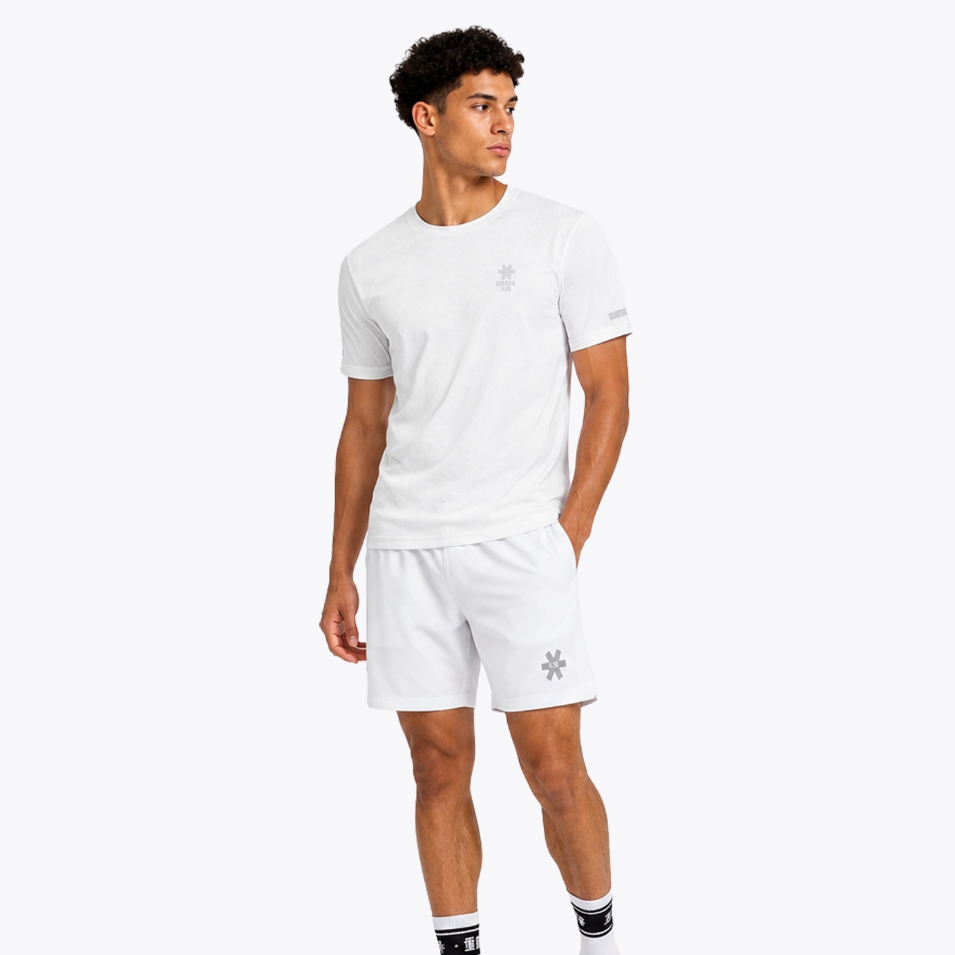 Osaka Men Training Tee Mesh | White