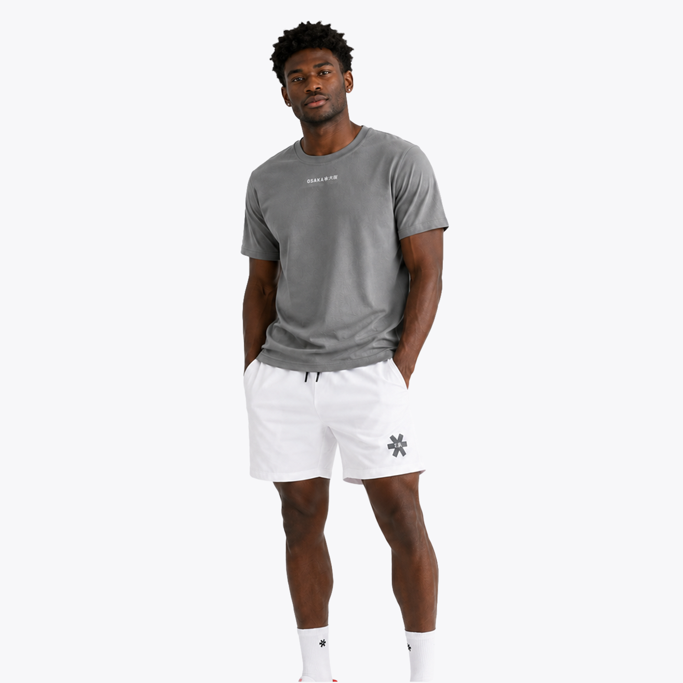 Osaka Men Apex Training Tee | Quiet Gray