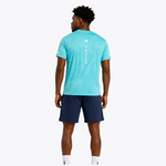 Osaka Men Training Tee Mesh | Aquatic Blue