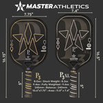 MASTER ATHLETICS P3XL PICKLEBALL PADDLE